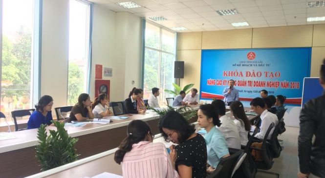 MỜI THAM GIA KHÓA TẬP HUẤN KHỞI SỰ KINH DOANH VÀ QUẢN TRỊ DOANH NGHIỆP