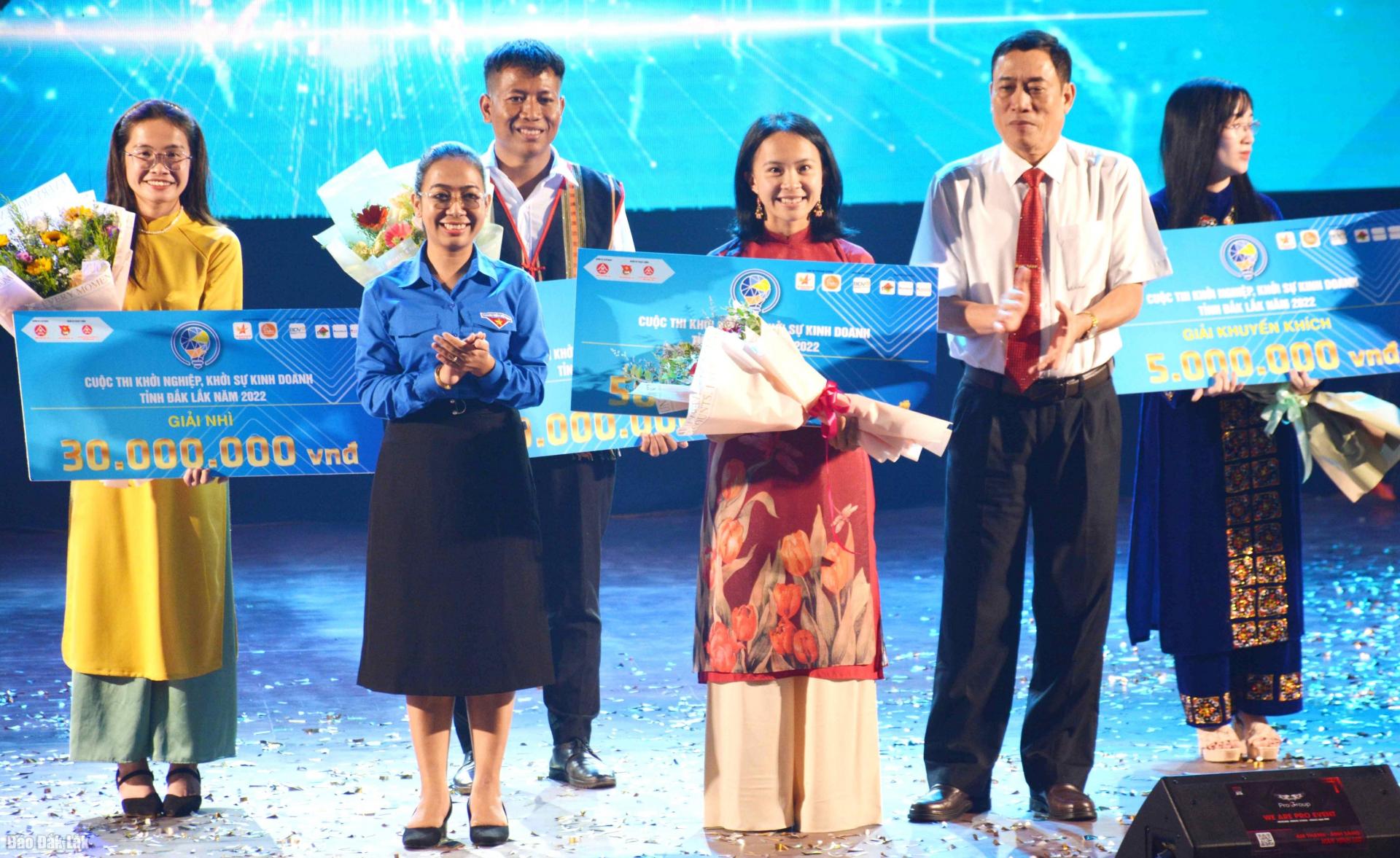 Thí sinh Chu Thị Lan đạt giải Quán quân Cuộc thi Khởi nghiệp, khởi sự kinh doanh tỉnh Đắk Lắk năm 2022