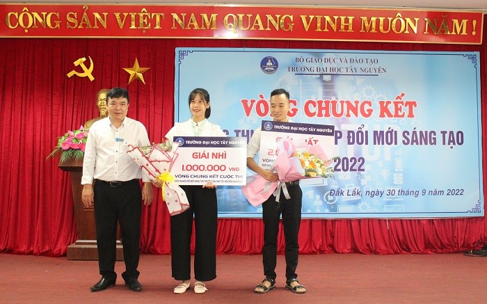 Vòng chung kết cuộc thi Khởi nghiệp – Đổi mới sáng tạo Trường Đại học Tây Nguyên năm 2022