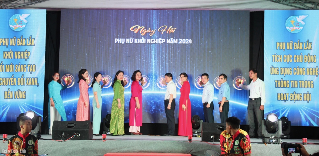 Khai mạc Ngày hội “Phụ nữ khởi nghiệp và hành trình chuyển đổi số” năm 2024