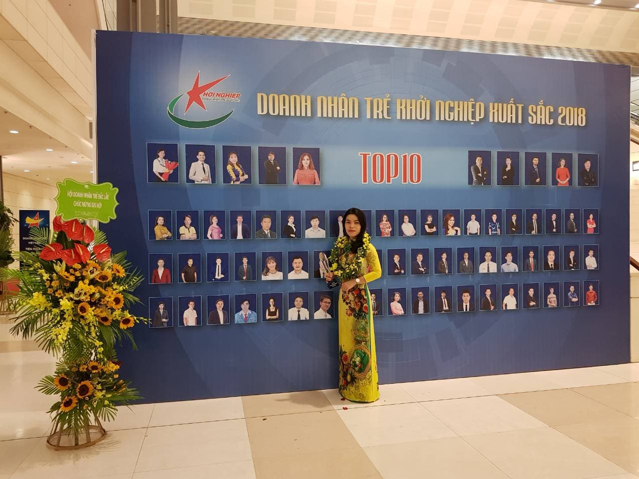 TÔN VINH DOANH NHÂN TRẺ KHỞI NGHIỆP XUẤT SẮC NĂM 2018