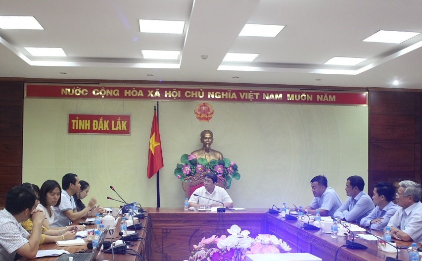 Họp chuẩn bị các nội dung Vòng thi chung kết Cuộc thi khởi nghiệp, khởi sự kinh doanh tỉnh Đắk Lắk năm 2018