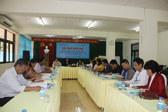Tin tức Hội thảo khoa học thực trạng và nhu cầu khởi nghiệp đổi mới sáng tạo của tỉnh Đắk Lắk