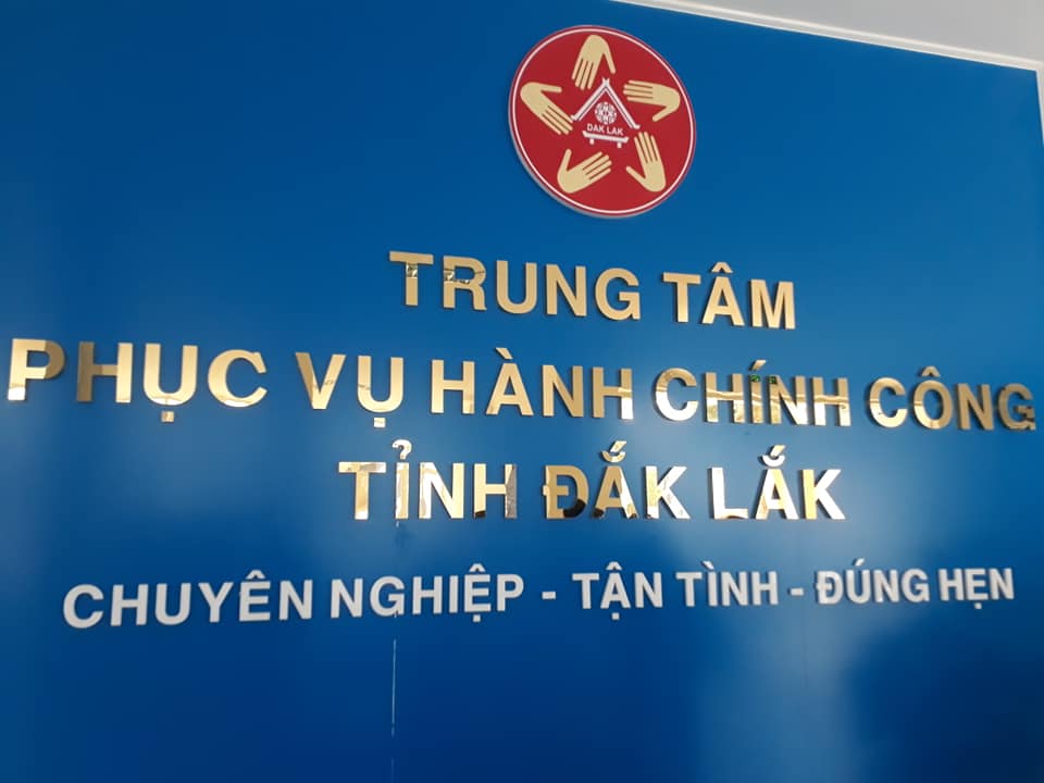 KHAI TRƯƠNG TRUNG TÂM PHỤC VỤ HÀNH CHÍNH CÔNG TỈNH ĐẮK LẮK